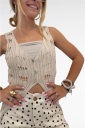 gilet traforato long